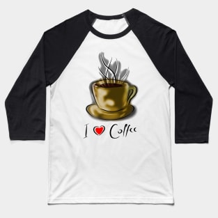 Coffee Baseball T-Shirt